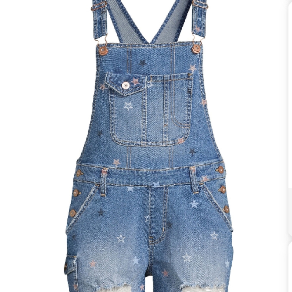 Premium Denim Womans bibs, shortalls